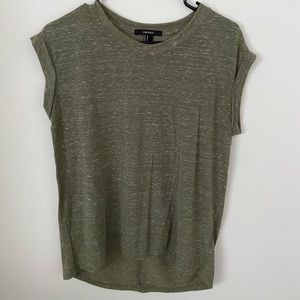 Forever 21 army green shirt size M